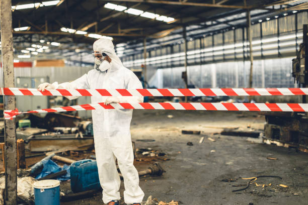Professional Trauma Scene Cleanup technician working in Berwyn, IL